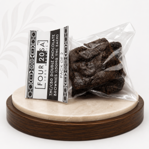 THC Double Chocolate Brownies — 2 Pack