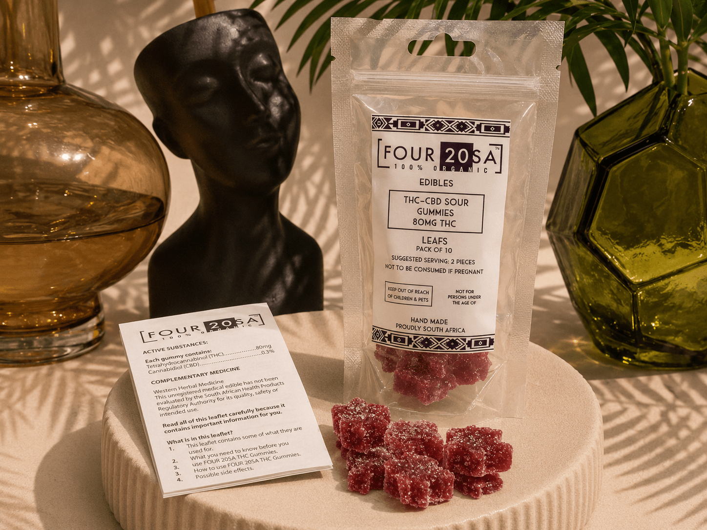 THC Gummies Pack 80mg THC per Gummy - Image 2